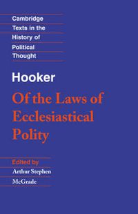 Cover image for Hooker: Of the Laws of Ecclesiastical Polity