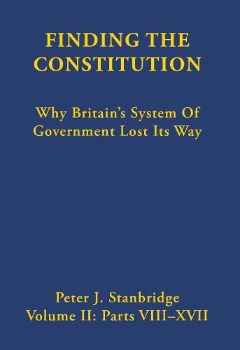 Cover image for Finding the Constitution (Vol II)