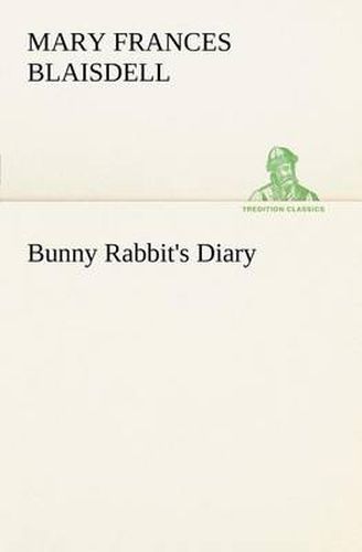 Cover image for Bunny Rabbit's Diary