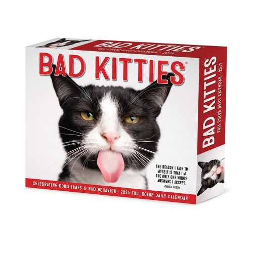 Cover image for Bad Kitties 2026 5.4 X 6.2 Box Calendar
