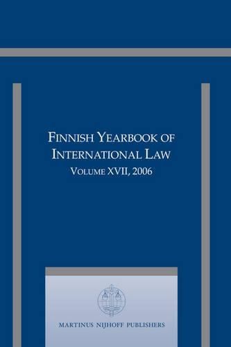 Cover image for Finnish Yearbook of International Law, Volume 17 (2006)