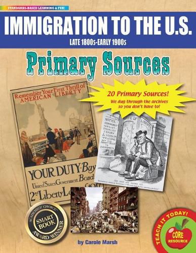 Cover image for Immigration Primary Sources Pack