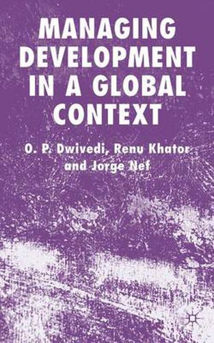 Cover image for Managing Development in a Global Context