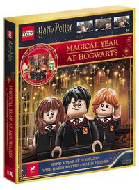 Cover image for LEGO (R) Harry Potter (TM): Magical Year at Hogwarts (with 70 LEGO bricks, 3 minifigures, fold-out play scene and fun fact book)