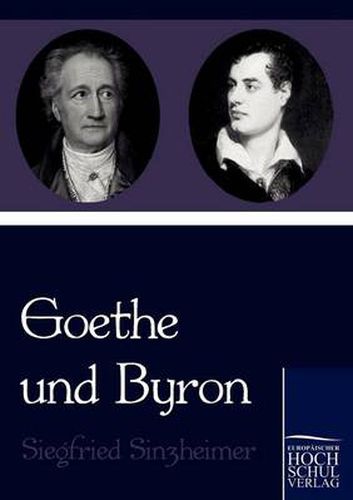 Cover image for Goethe und Byron