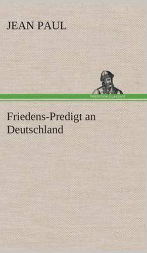 Cover image for Friedens-Predigt an Deutschland