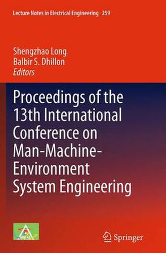 Cover image for Proceedings of the 13th International Conference on Man-Machine-Environment System Engineering