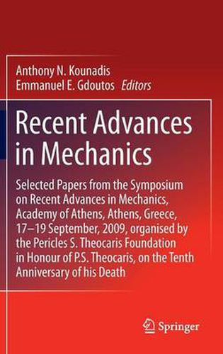 Cover image for Recent Advances in Mechanics