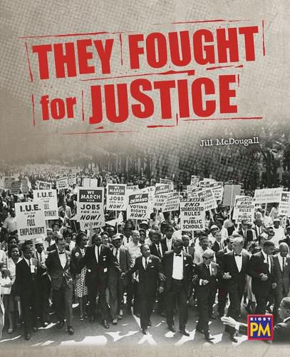 Cover image for They Fought for Justice: Leveled Reader Sapphire Level 30