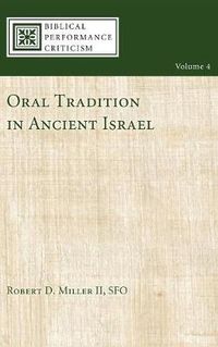 Cover image for Oral Tradition in Ancient Israel