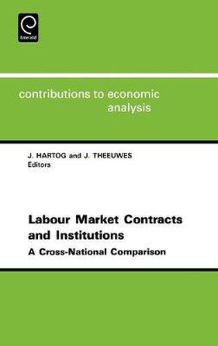 Cover image for Labor Market Contracts and Institutions: A Cross-national Comparison
