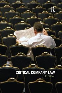 Cover image for Critical Company Law