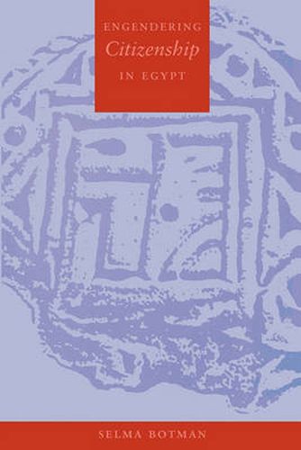 Cover image for Engendering Citizenship in Egypt
