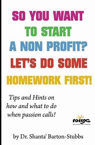 Cover image for So you want to start a Non Profit? Let's do some homework first!