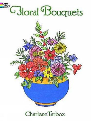 Cover image for Floral Bouquets Colouring Book