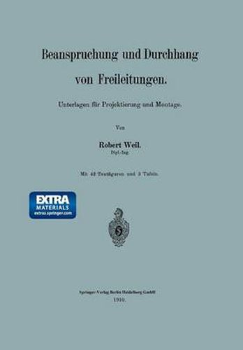 Cover image for Beanspruchung Und Durchhang Von Freileitungen: Unterlagen Fur Projektierung Und Montage