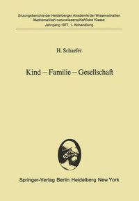 Cover image for Kind - Familie - Gesellschaft