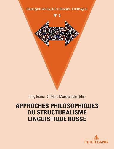 Cover image for Approches Philosophiques Du Structuralisme Linguistique Russe