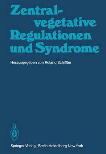 Cover image for Zentral-vegetative Regulationen und Syndrome