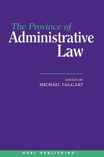 Cover image for The Province of Administrative Law