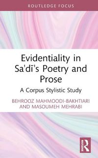 Cover image for Evidentiality in Sa'di's Poetry and Prose