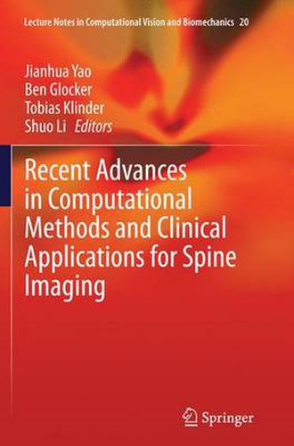 Cover image for Recent Advances in Computational Methods and Clinical Applications for Spine Imaging