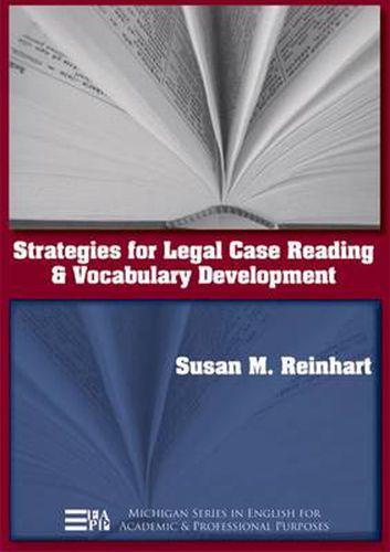 Cover image for Strategies for Legal Case Reading and Vocabulary Development