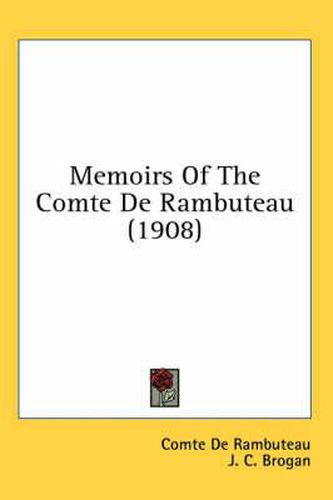 Memoirs of the Comte de Rambuteau (1908)