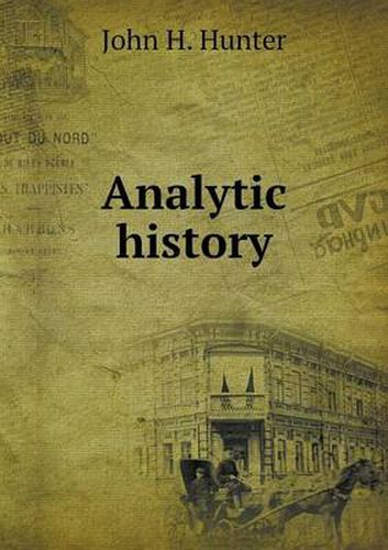 Cover image for Analytic history