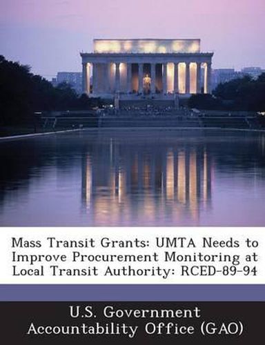 Cover image for Mass Transit Grants