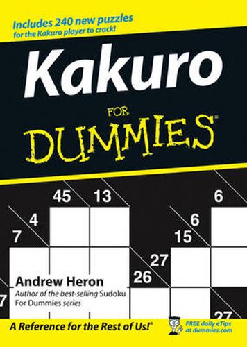 Cover image for Kakuro For Dummies