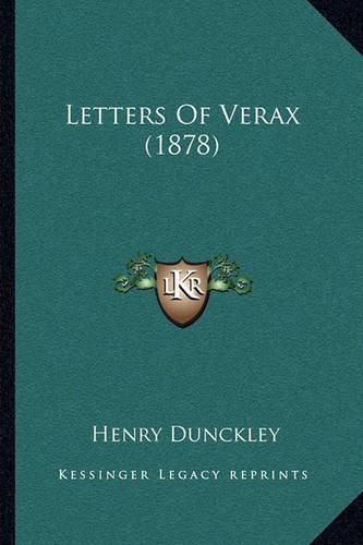 Letters of Verax (1878)