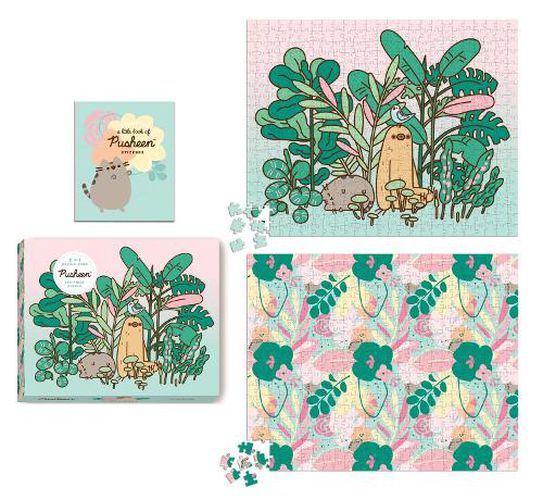 Cover image for Pusheen 2-in-1 Double-Sided 500-Piece Puzzle