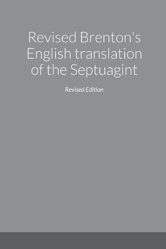 Cover image for Revised Brenton's English translation of the Septuagint, second edition