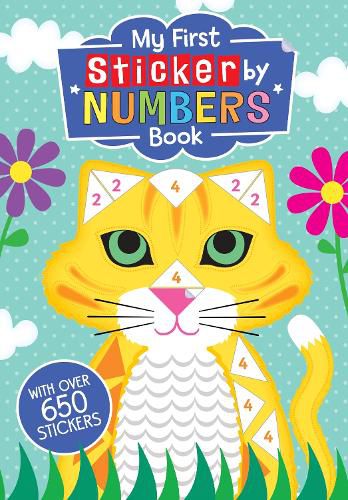 Cover image for My First Sticker by Numbers Book