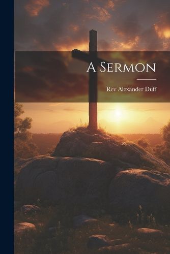 Cover image for A Sermon