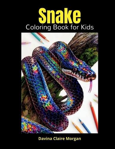 Cover image for Snake Coloring Book for Kids