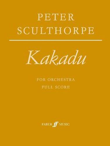 Cover image for Kakadu: (for orchestra) (score)