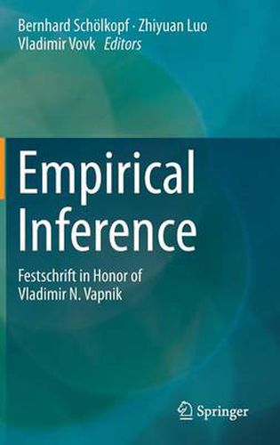 Cover image for Empirical Inference: Festschrift in Honor of Vladimir N. Vapnik