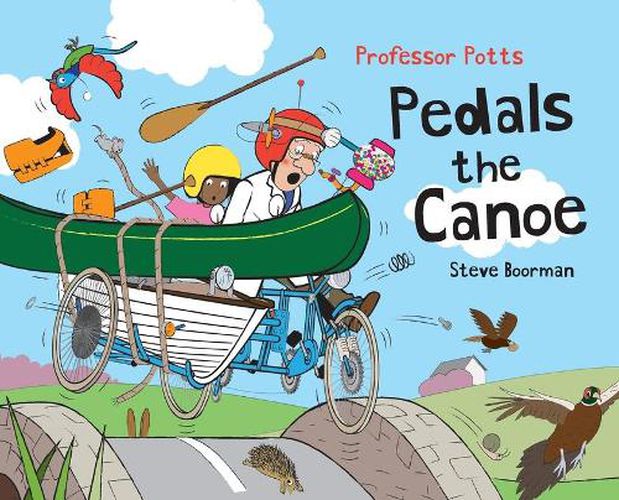 Cover image for Professor Potts Pedals the Canoe