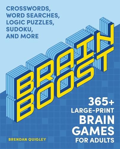 Cover image for Brain Boost: 365 Brain Games for Adults