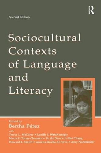 Cover image for Sociocultural Contexts of Language and Literacy