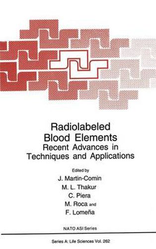 Cover image for Radiolabeled Blood Elements: Recent Advances in Techniques and Applications