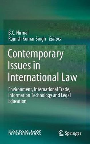 Cover image for Contemporary Issues in International Law: Environment, International Trade, Information Technology and Legal Education