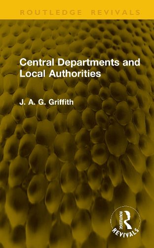Cover image for Central Departments and Local Authorities