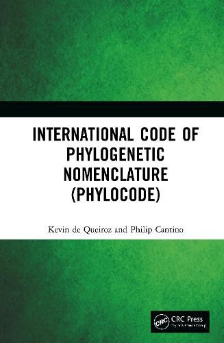 Cover image for International Code of Phylogenetic Nomenclature (PhyloCode): Version 6*