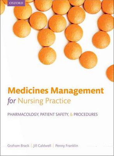 Cover image for Medicines management for nursing practice: Pharmacology, patient safety, and procedures