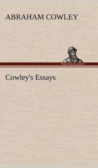 Cover image for Cowley's Essays