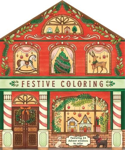 Cover image for Festive Coloring
