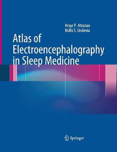 Cover image for Atlas of Electroencephalography in Sleep Medicine